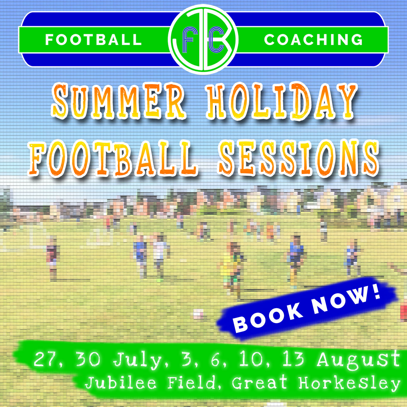 Summer Holiday Football Sessions in Colchester