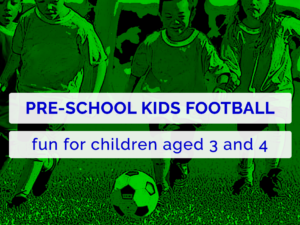 pre-school kids football in Colchester