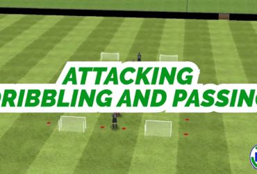 dribbling and passing practice