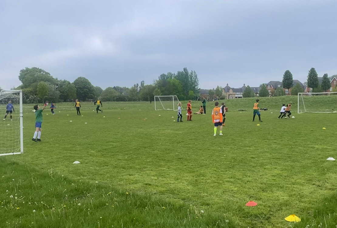 JBFC Football Colchester session