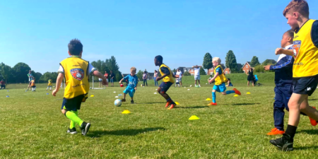 JBFC Football kids playing football