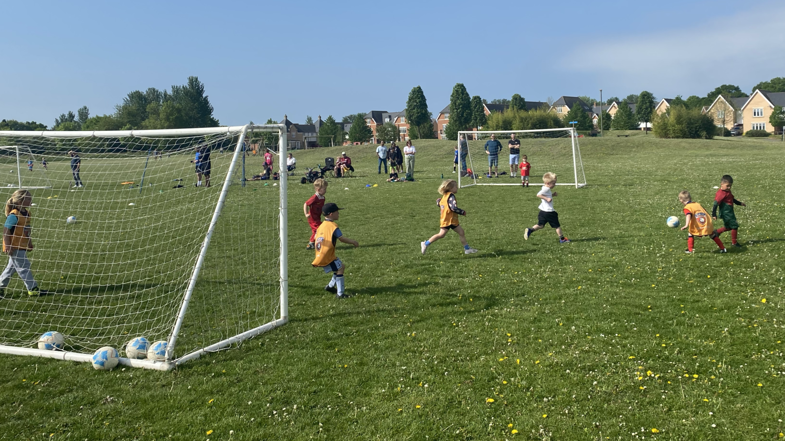 Group football coaching in Colchester for Kids