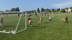 Group football coaching in Colchester for Kids